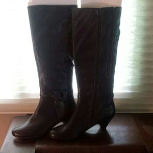 Aerosoles brown leather boots